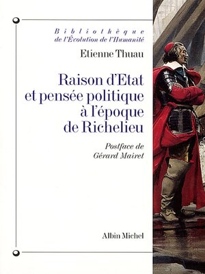 cover image of Raison d'État et pensée politique à l'époque de Richelieu